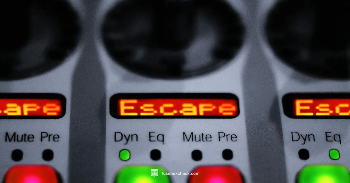 Reset Troubleshooting - FuseBoxCheck