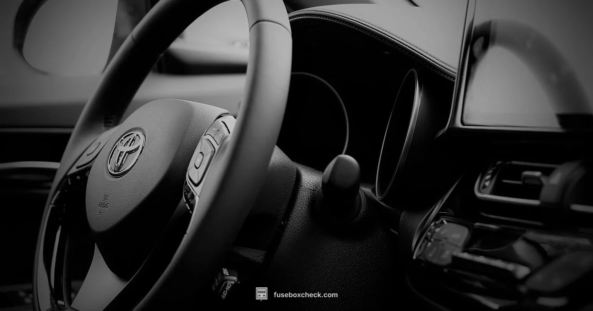 Corolla Fuse Diagram - FuseBoxCheck