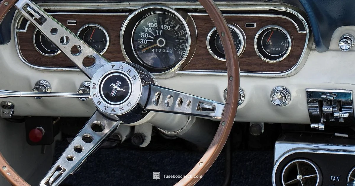 Mustang Fuse Box Mustang Fuse Box - FuseBoxCheck