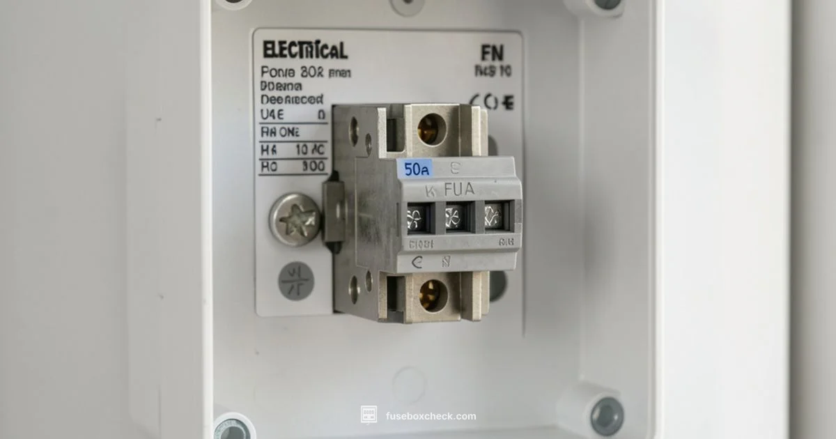 50a Fuse Holder Guide - FuseBoxCheck