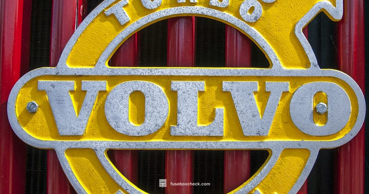 Volvo Fuse Box Volvo Fuse Box - FuseBoxCheck