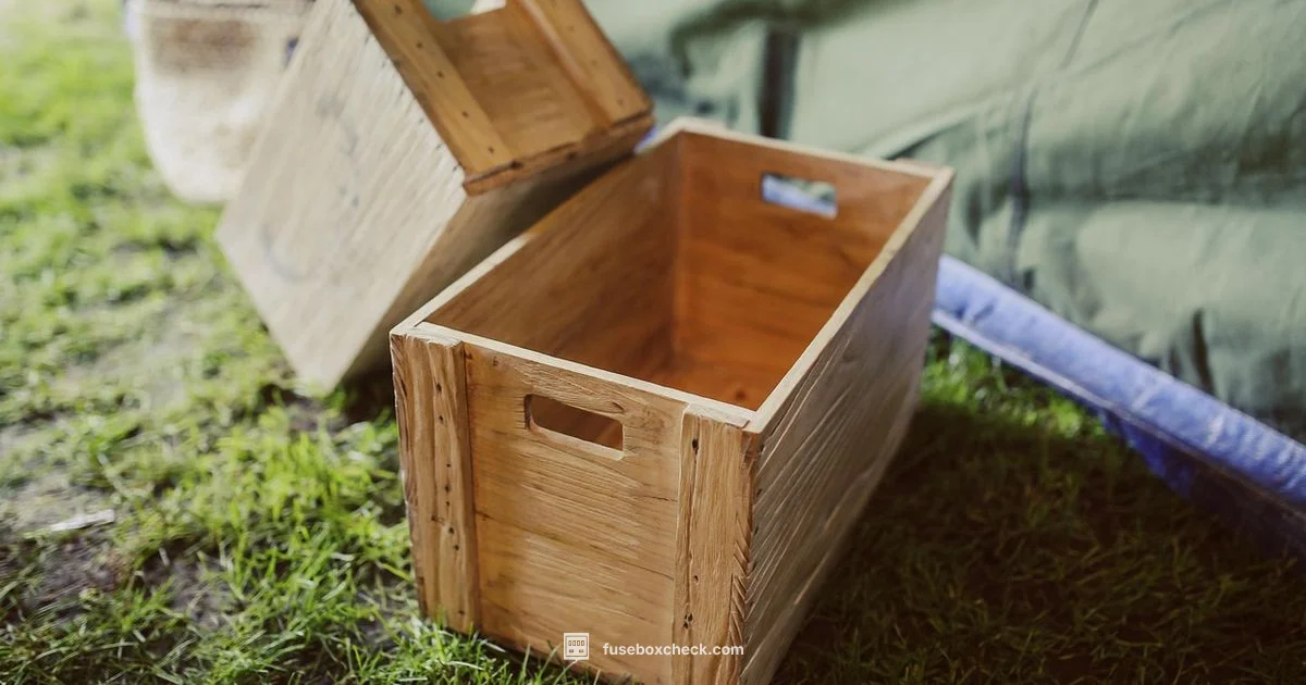 Wooden Fuse Box Cover - FuseBoxCheck