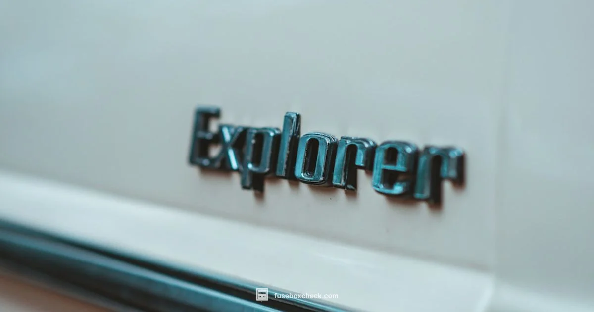 Explorer Fuse Diagram - FuseBoxCheck