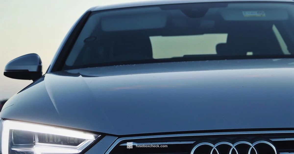 A4 B5 Fuse Box - FuseBoxCheck