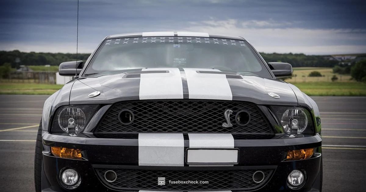 Mustang Fuse Box Diagram - FuseBoxCheck