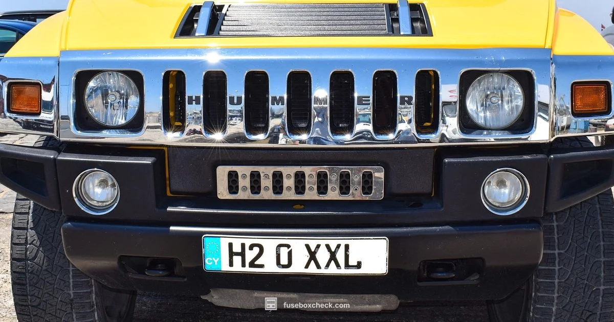 H3 Fuse Box Diagram H3 Fuse Box Diagram - FuseBoxCheck