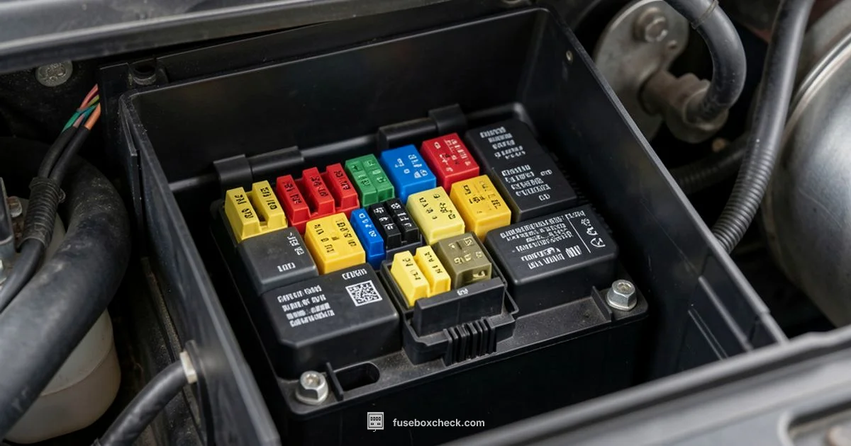 Under-Hood Fuse Map - FuseBoxCheck