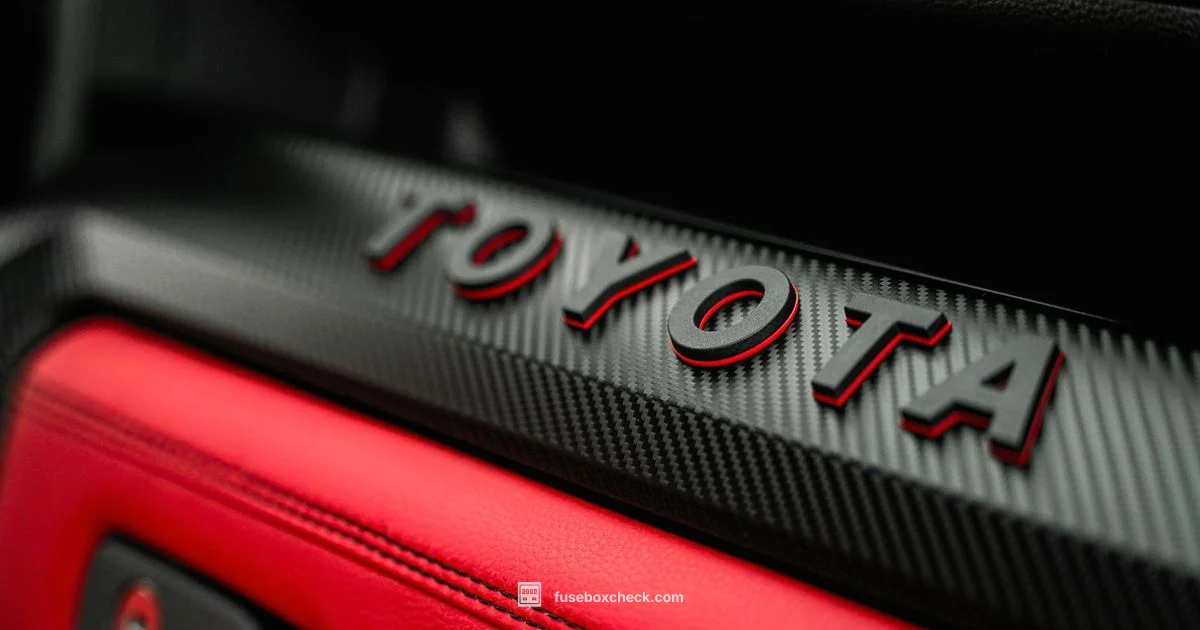 Sienna Fuse Diagram - FuseBoxCheck