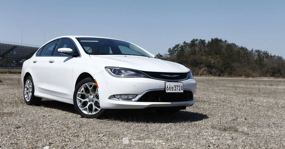 Chrysler 200 Fuse Box - FuseBoxCheck