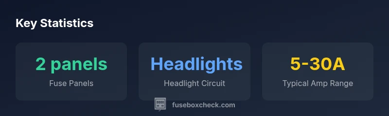 Infographic showing Dodge Journey fuse box diagram components and typical fuse ranges